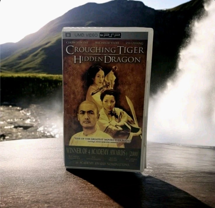 Sony PSP Crouching Tiger Hidden Dragon Case + Bonus Promo Insert - No Disc