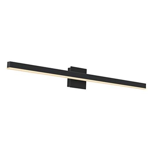  40 inch Modern Black Vanity Light LED Bathroom Vanity 39.4 inch Warm Light