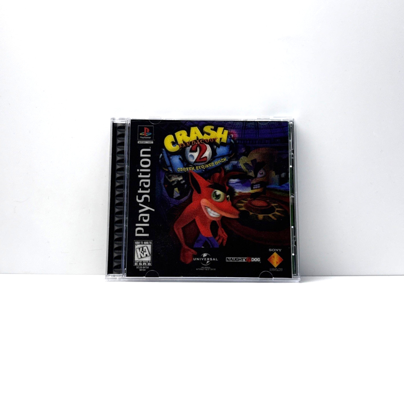 Crash Bandicoot 2: Cortex Strikes Back PlayStation 1 PS1 CIB Holo Refurbished