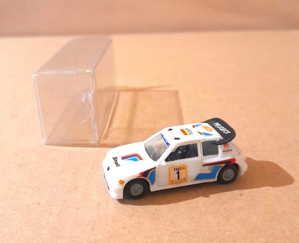 1/87 Peugeot 205 Turbo 16V, white -Miber Singapore - in plastic box
