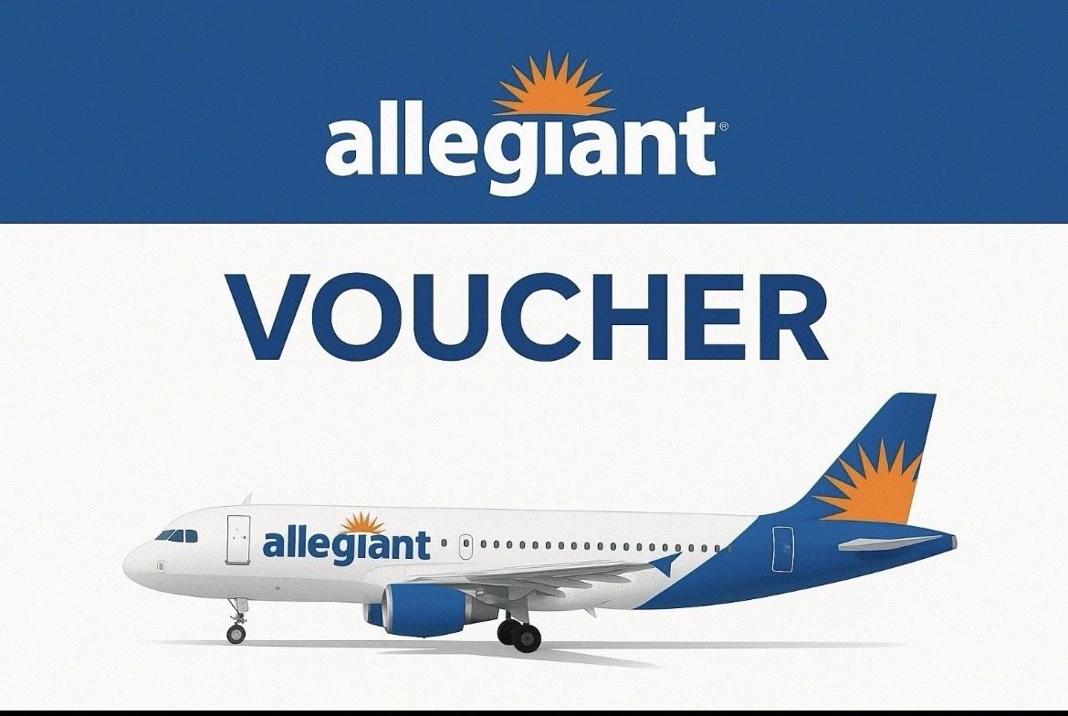Allegiant Travel Voucher US-Nationwide Valid No Expiration