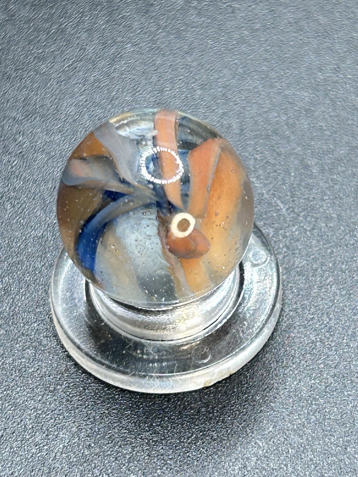 VITRO CAGED CAT EYE HYBRID MARBLE 0.591”