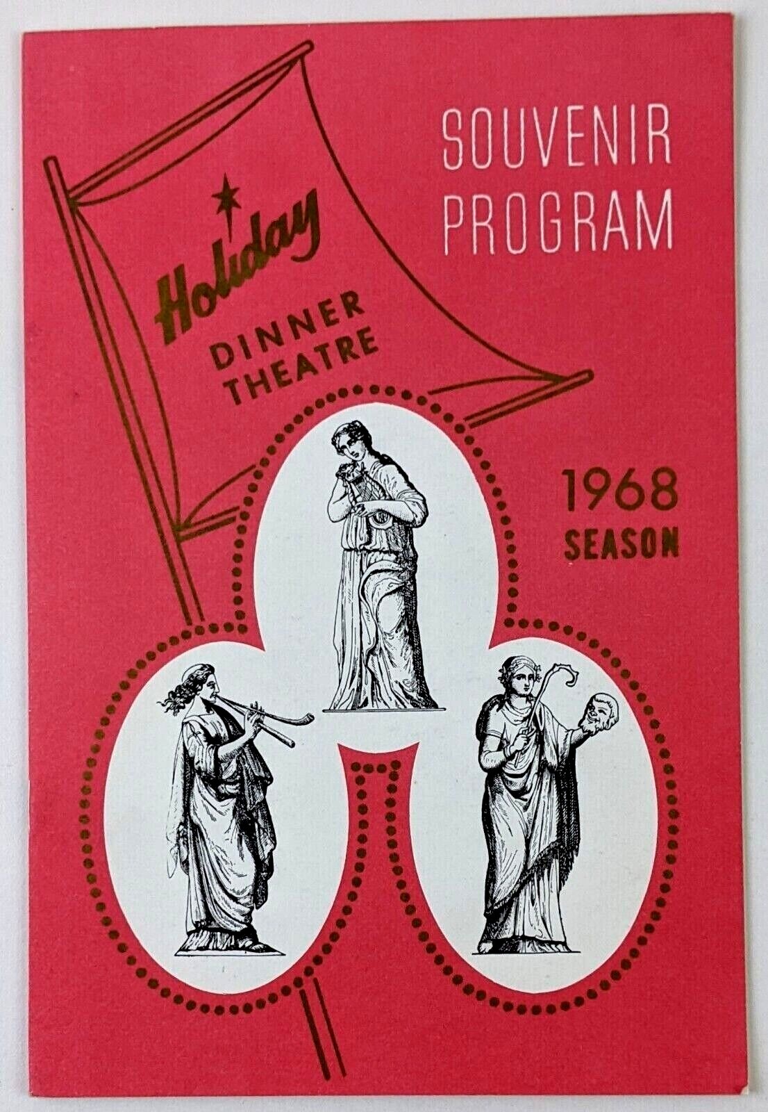 1968 Holiday Dinner Theatre Tampa Florida VTG Souvenir Program The Boy Friend