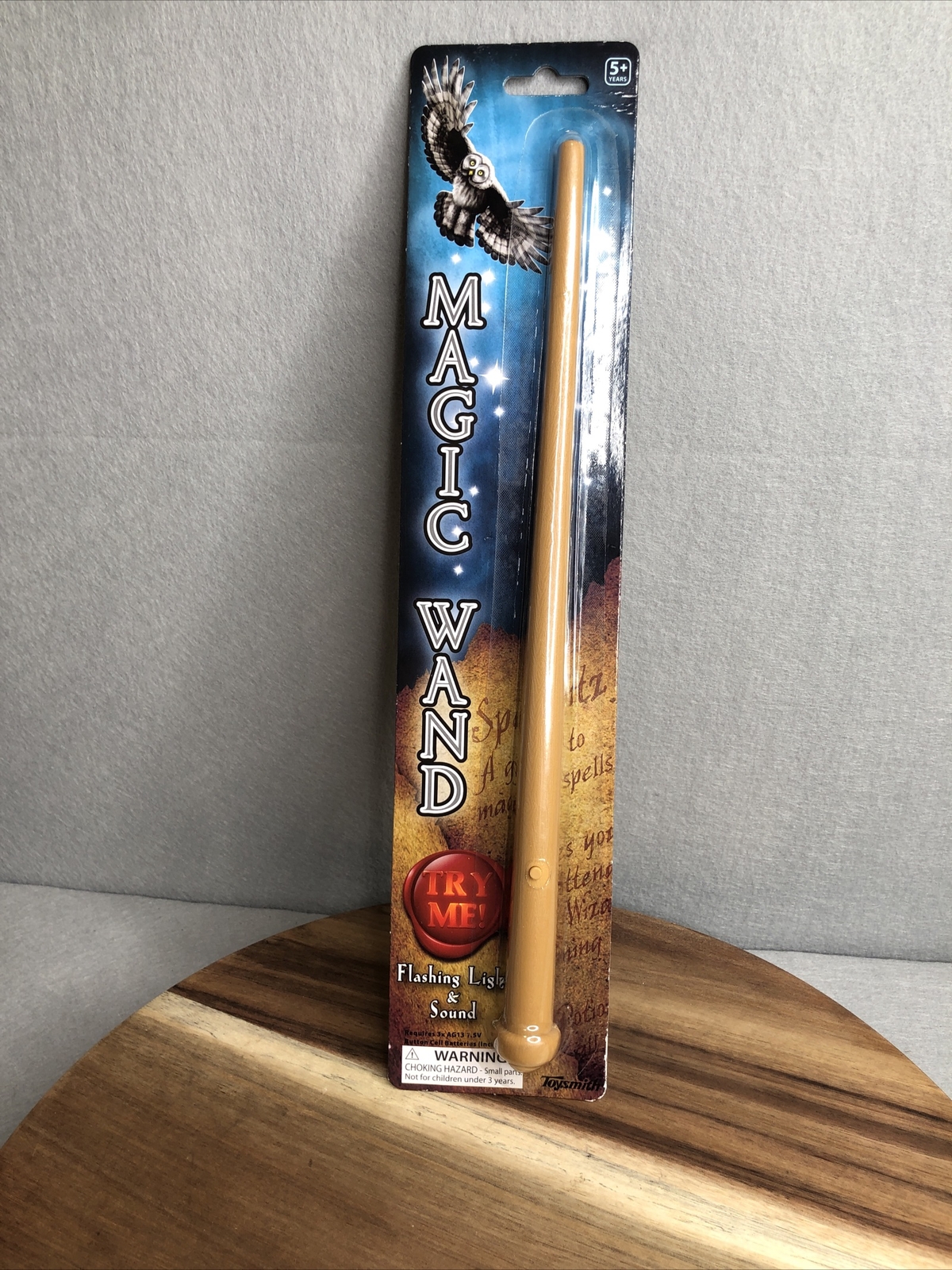 Toysmith Magic Wizard Wand 14-Inch/NIP  Flashing Light & Sound #62702