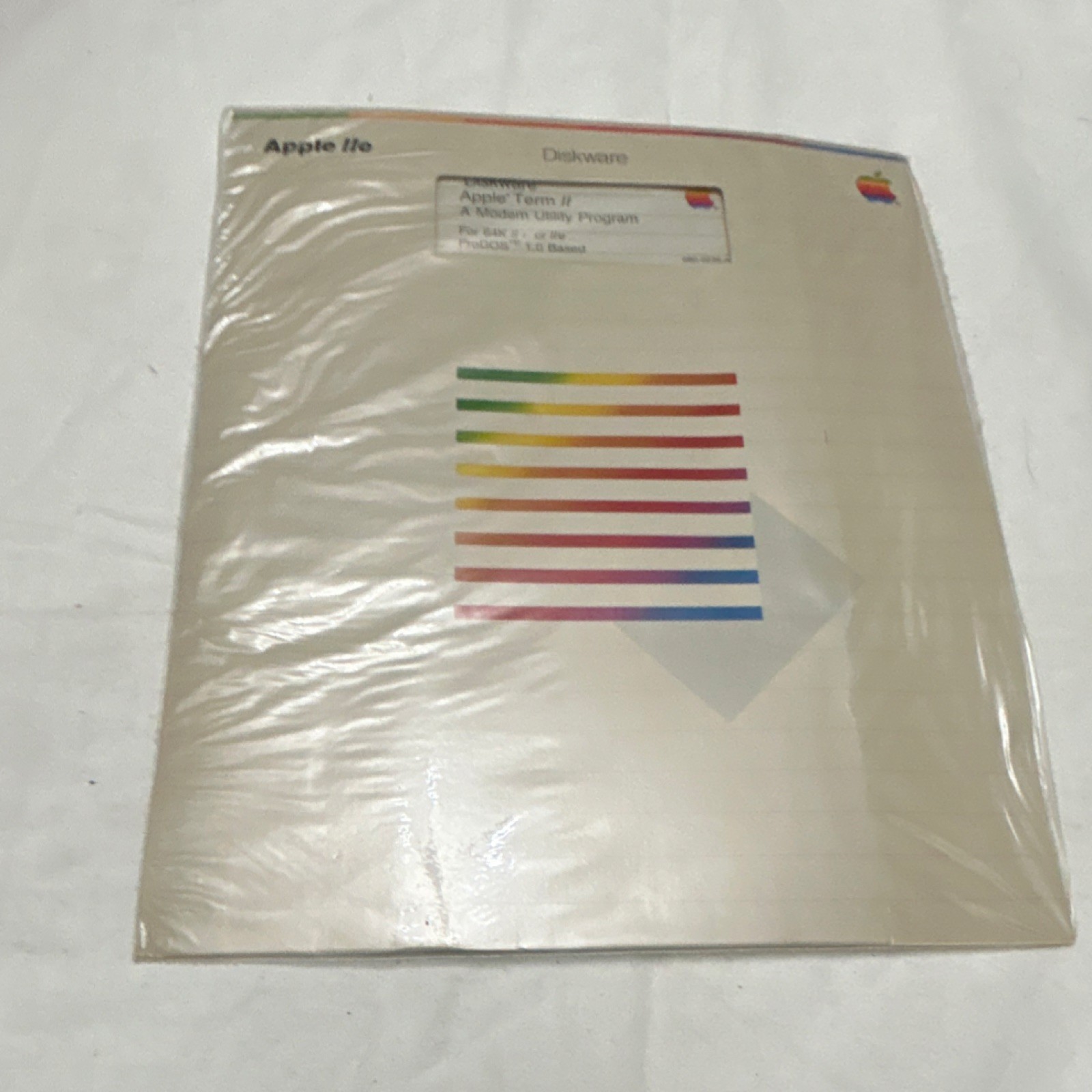 Apple Vintage Diskware Apple Term II User Manual & Diskette 1982