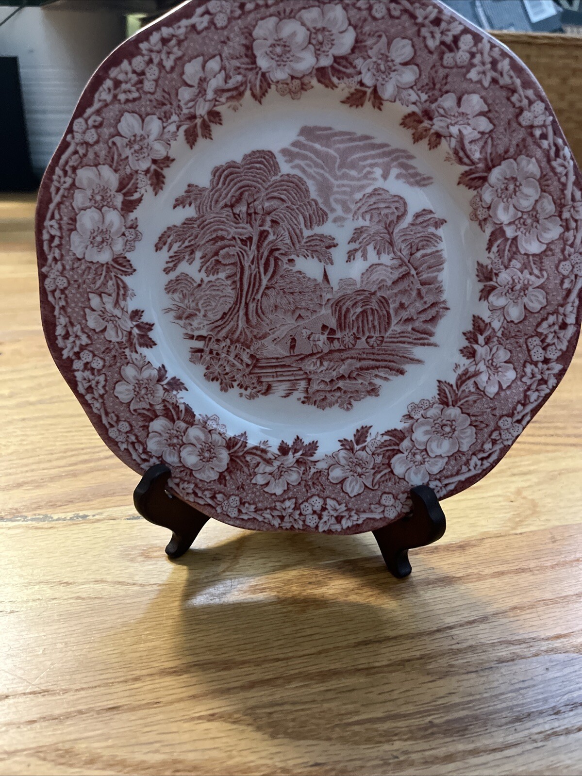 English Tableware by Unicorn, Made in Staffordshire England, 7” Plate