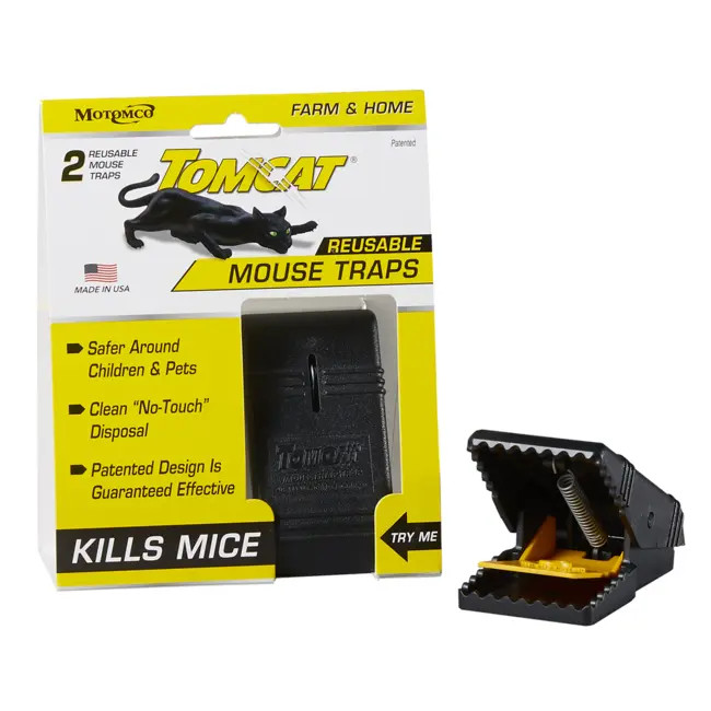Motomco Tomcat Reusable Mouse Traps 2 Trap