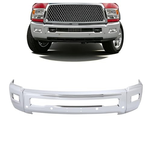 Front Bumper Face Bar 3Pcs Compatible with 2010 Dodge Ram 2500 3500 & 2011 