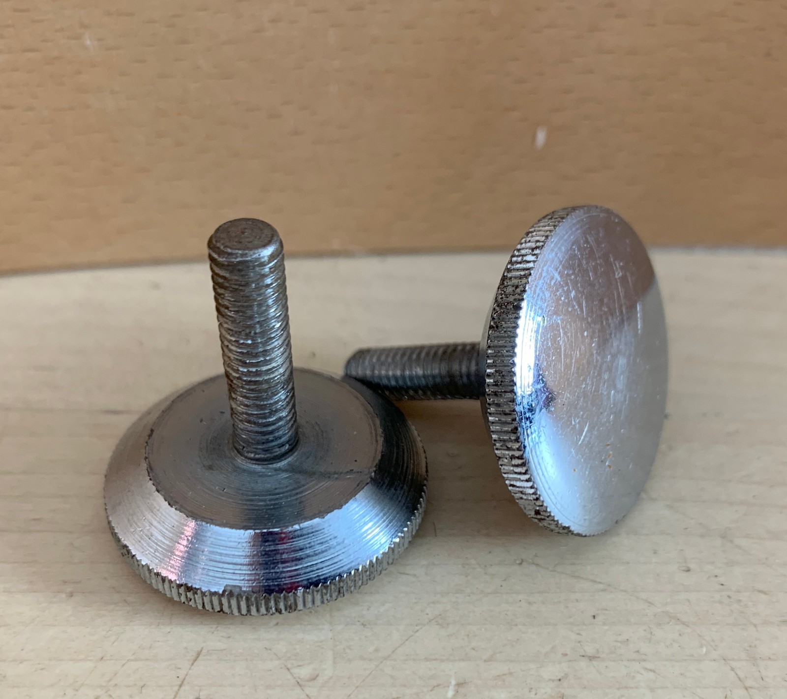 Tama? 6mm M6 Thread Thumb Bolt Wing Screw Part 70s 80s Vtg 7/8" Long Lot of 2x