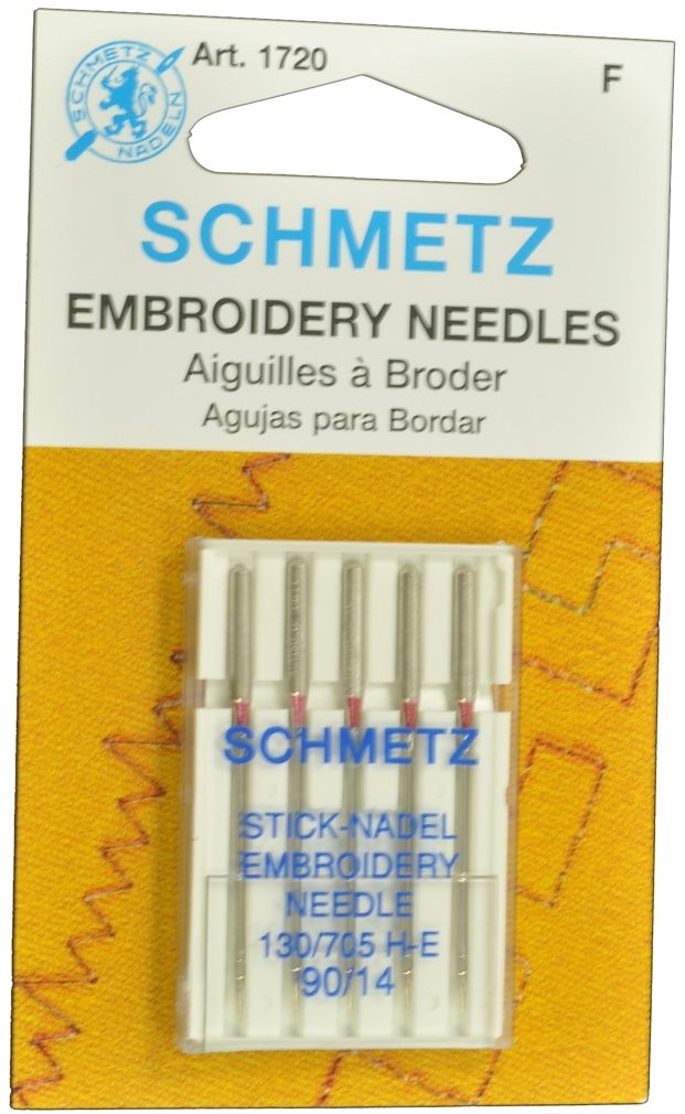 Embroidery Sewing Needles Size 90/14