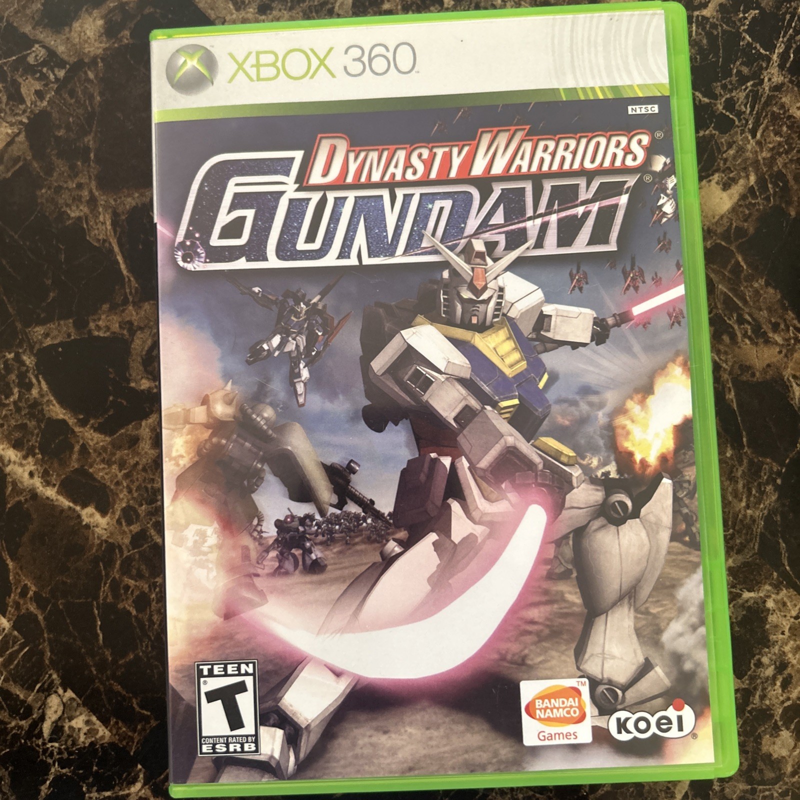 Dynasty Warriors: Gundam (Microsoft Xbox 360, 2007) missing manual 