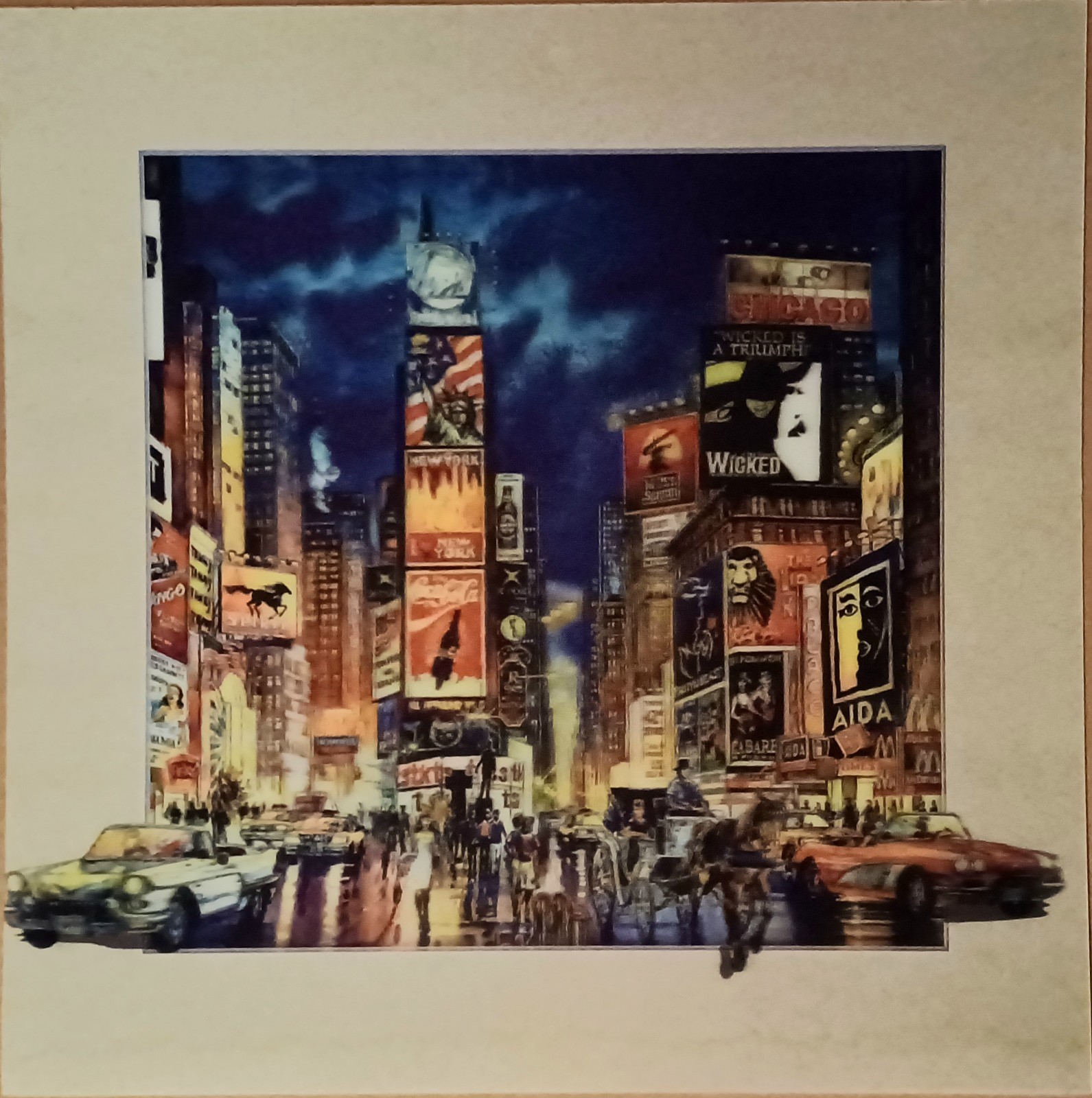 Times Square - New York City - 3D Art