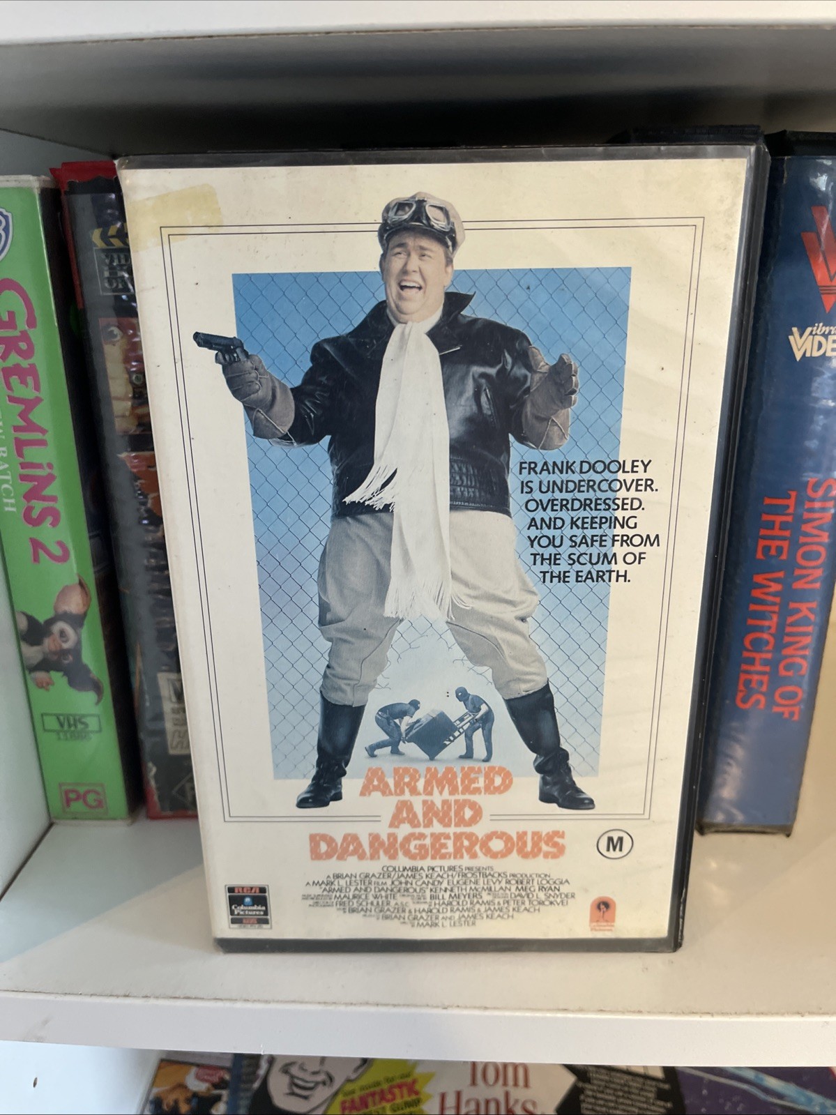 Armed and Dangerous VHS Comedy John Candy Eugene Levy 1987 RCA Big Box