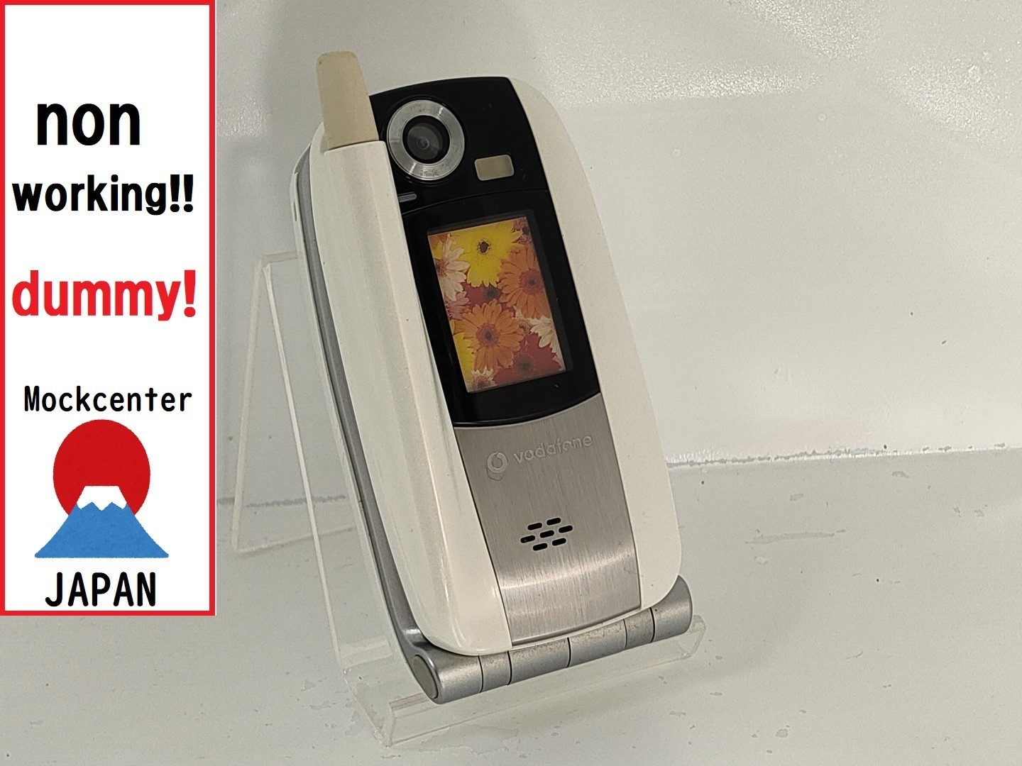 【dummy!】 NEC V601N （color white） Vodafone-japan non-working cellphone