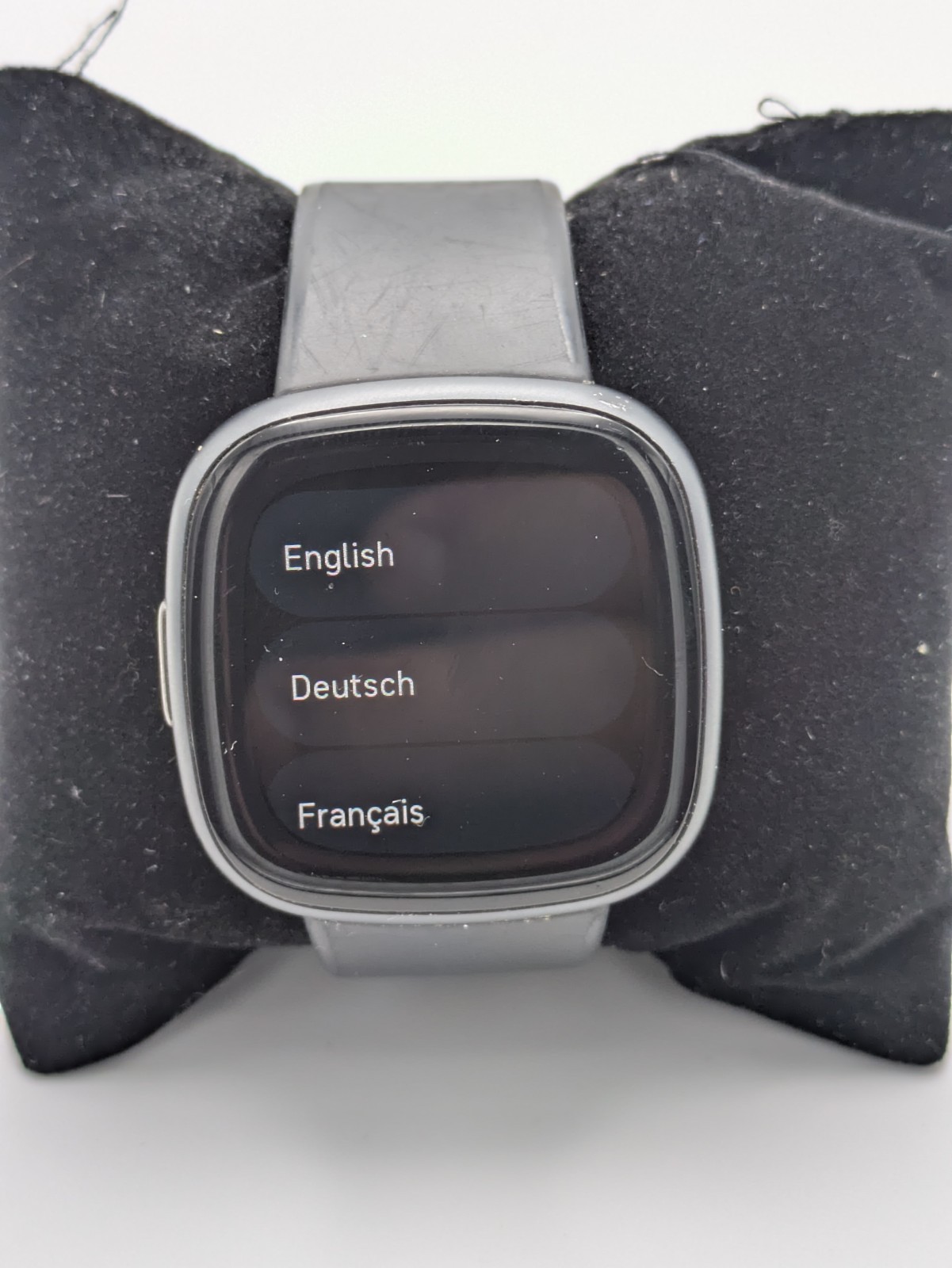 Fitbit Versa 4 Smartwatch Black Fitness Tracker Used Working Good Condition