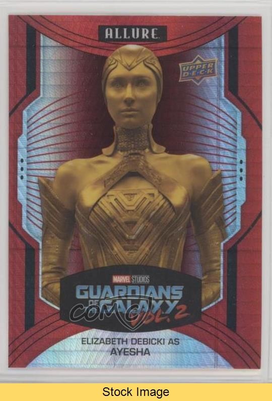 2022 Marvel Allure High Series Red Prism as Ayesha Elizabeth Debicki READ 1tr