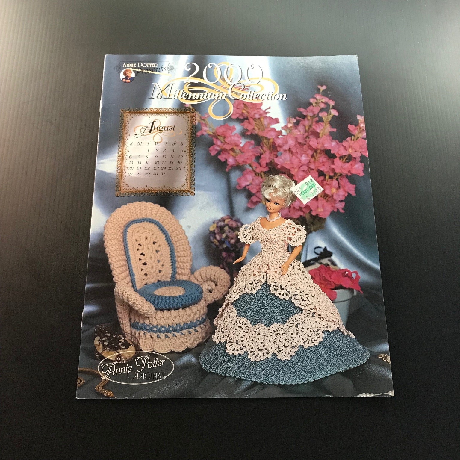 2000 Millennium Collection August Annie Potter Crochet Doll Pattern Book