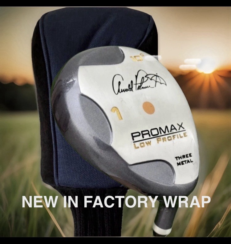 🔥Arnold Palmer MINI DRIVER Titanium, SENIORS Shaft JUMBO Grip (Comp TaylorMade)