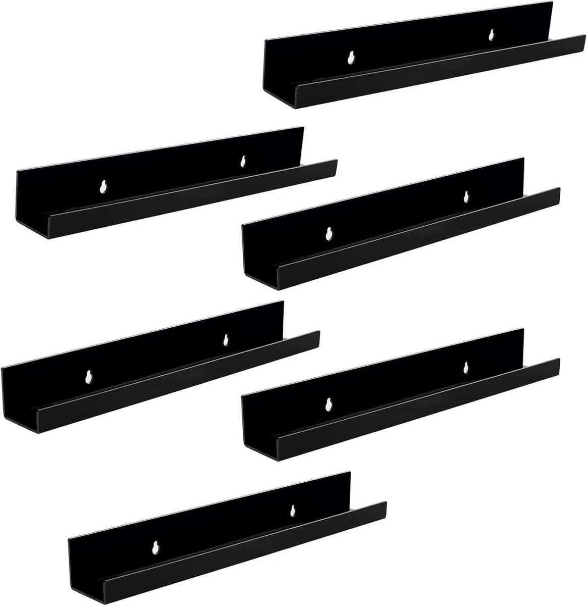 1-10x Floating Vinyl Record Album Wall Mount Display Shelf Acrylic Clear Holder