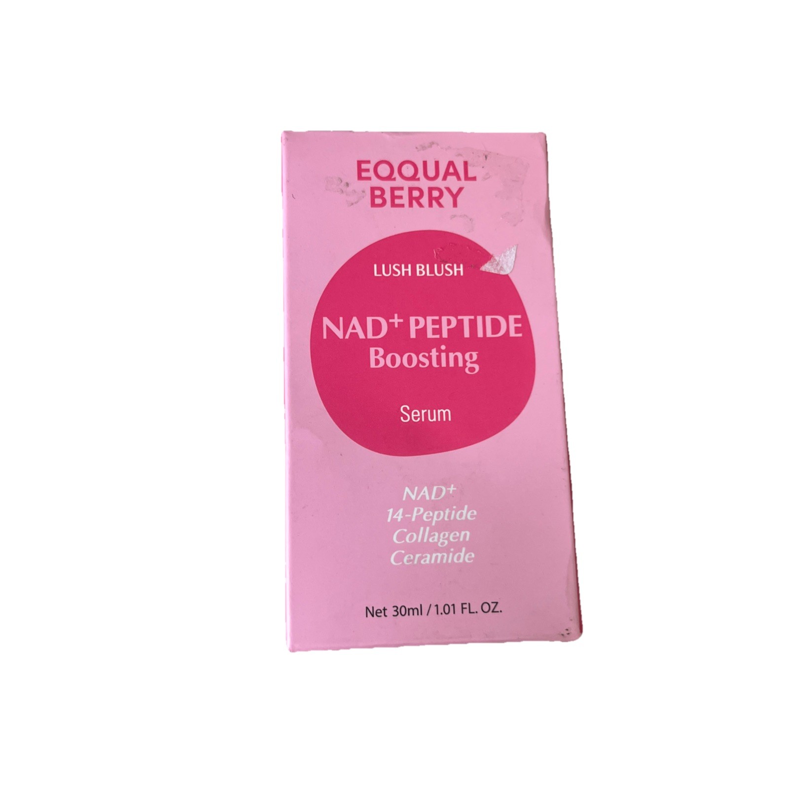 EQQUALBERRY NAD+ Peptide Boosting Smoothie Serum – Anti-Aging 30ml EXP:11/2028