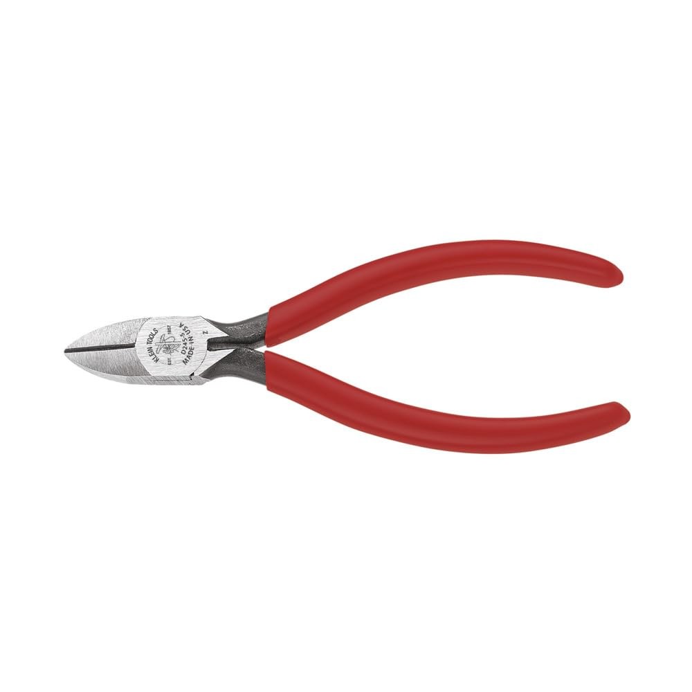 Klein Tools D245-5 Diagonal Cutting Pliers, Tapered Nose, Short Jaws, 5-Inch