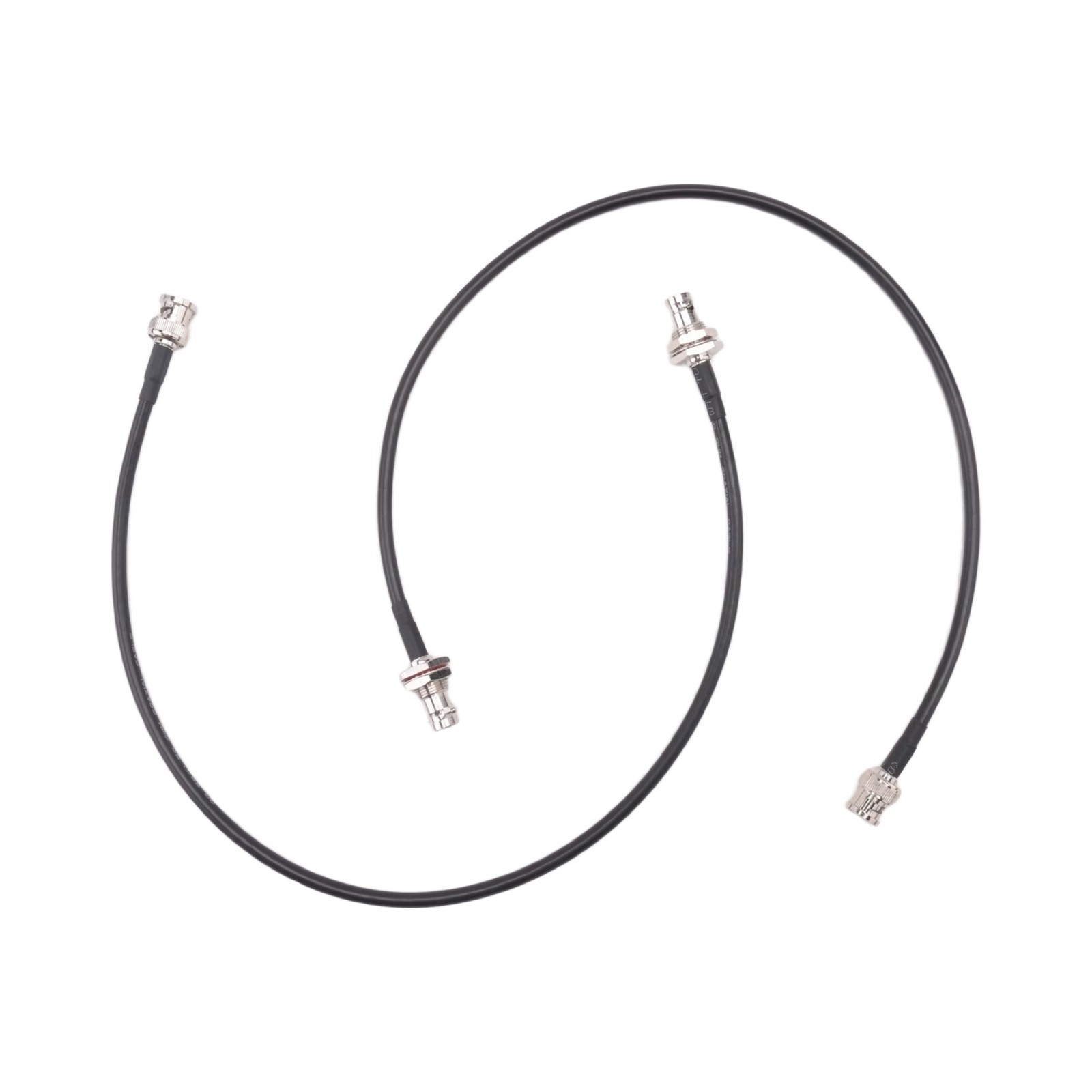 Microphone Antenna Extension Cable 2ft with BNC Connector, 2-Pack for Rack2146