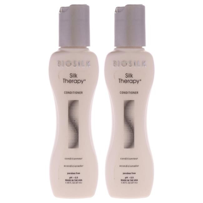 Biosilk K0007366 2.26 oz Silk Therapy Conditioner - Pack of 2