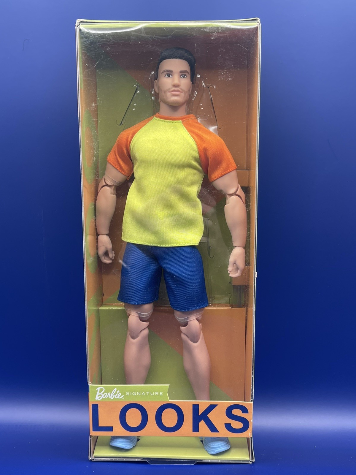 Barbie Signature Looks Model #18 Ken 2023 Made To Move MTM Muscular Body