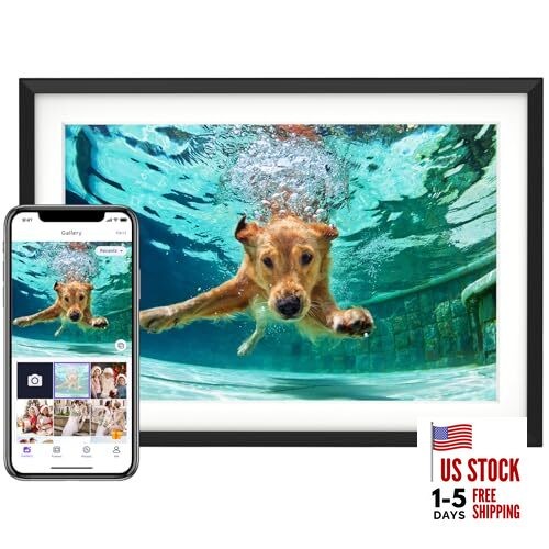 10.1'' Digital Picture Frame with 32GB Storage, Digital Photo Frame with 