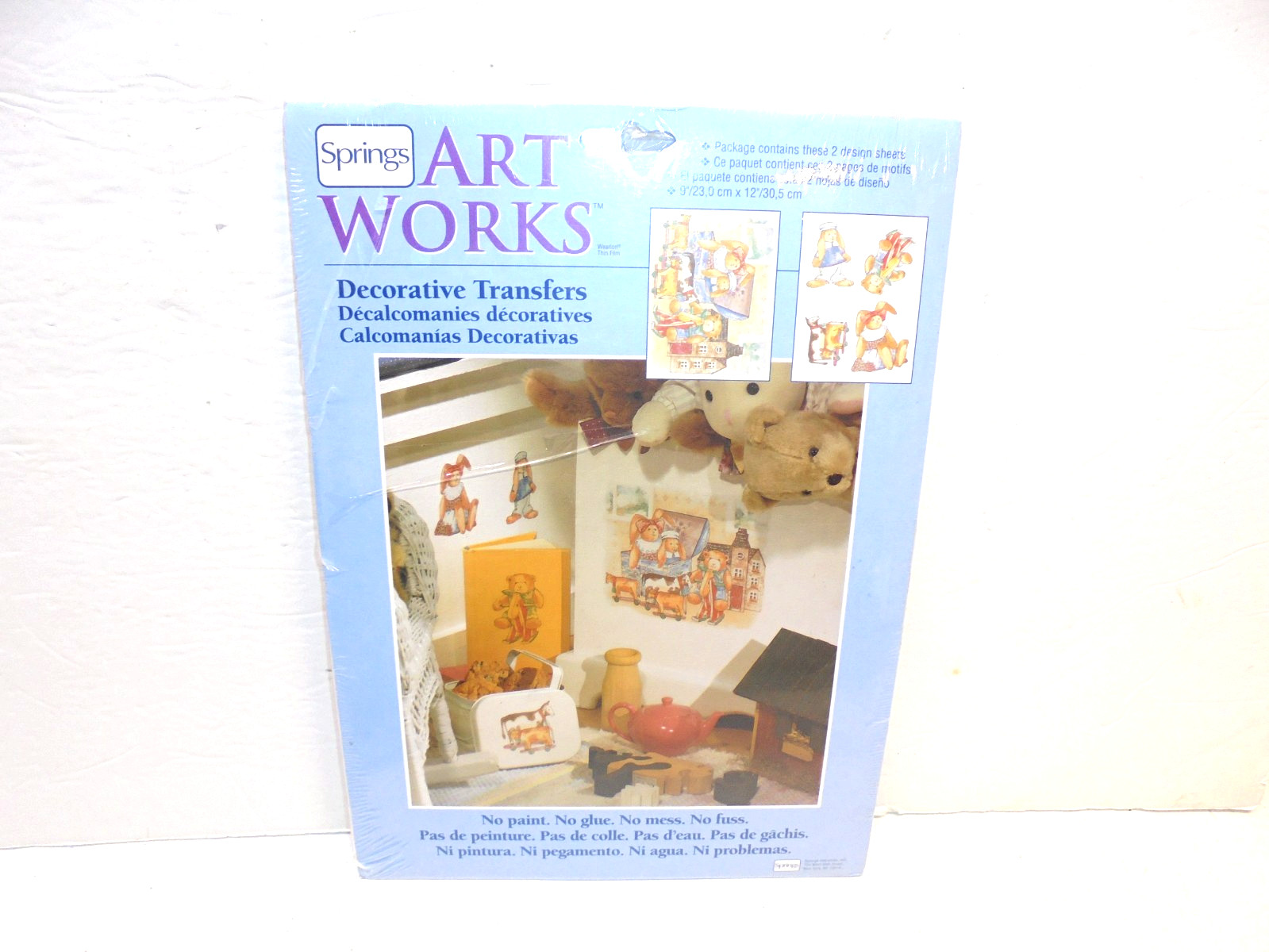 Rub On Transfers Craft Toy Time Home Decor