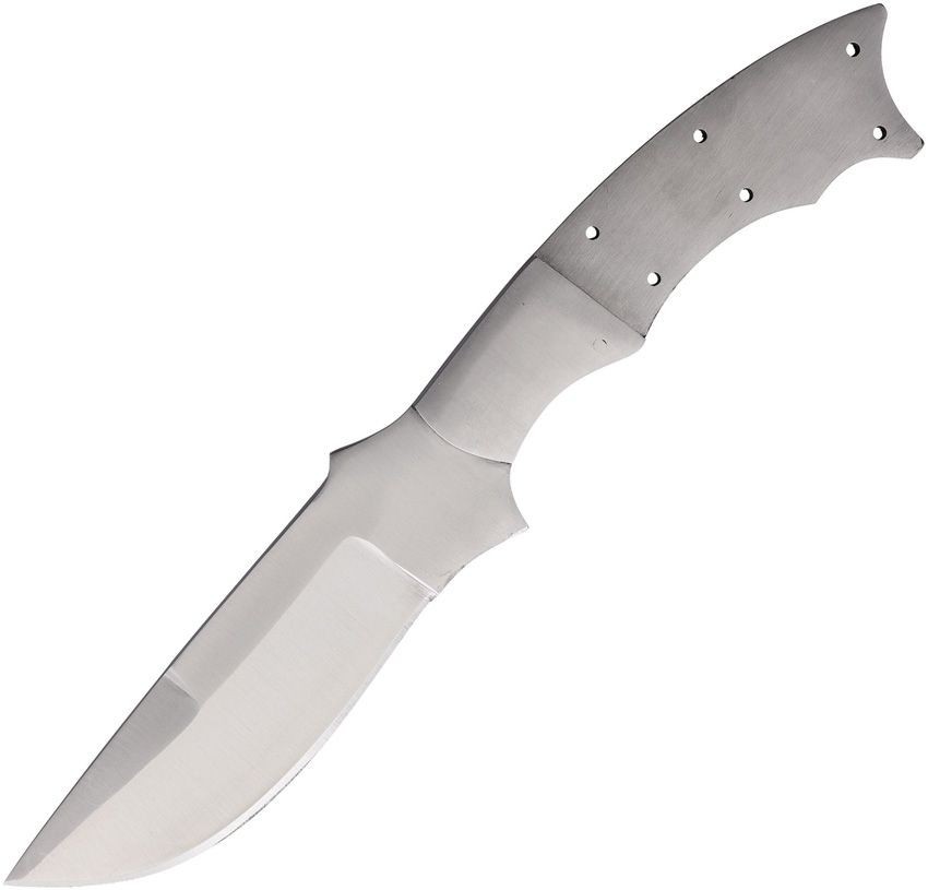 Knifemaking 5" Satin Finish Stainless Blade Stainless Bolster(s) Full Tang BL136