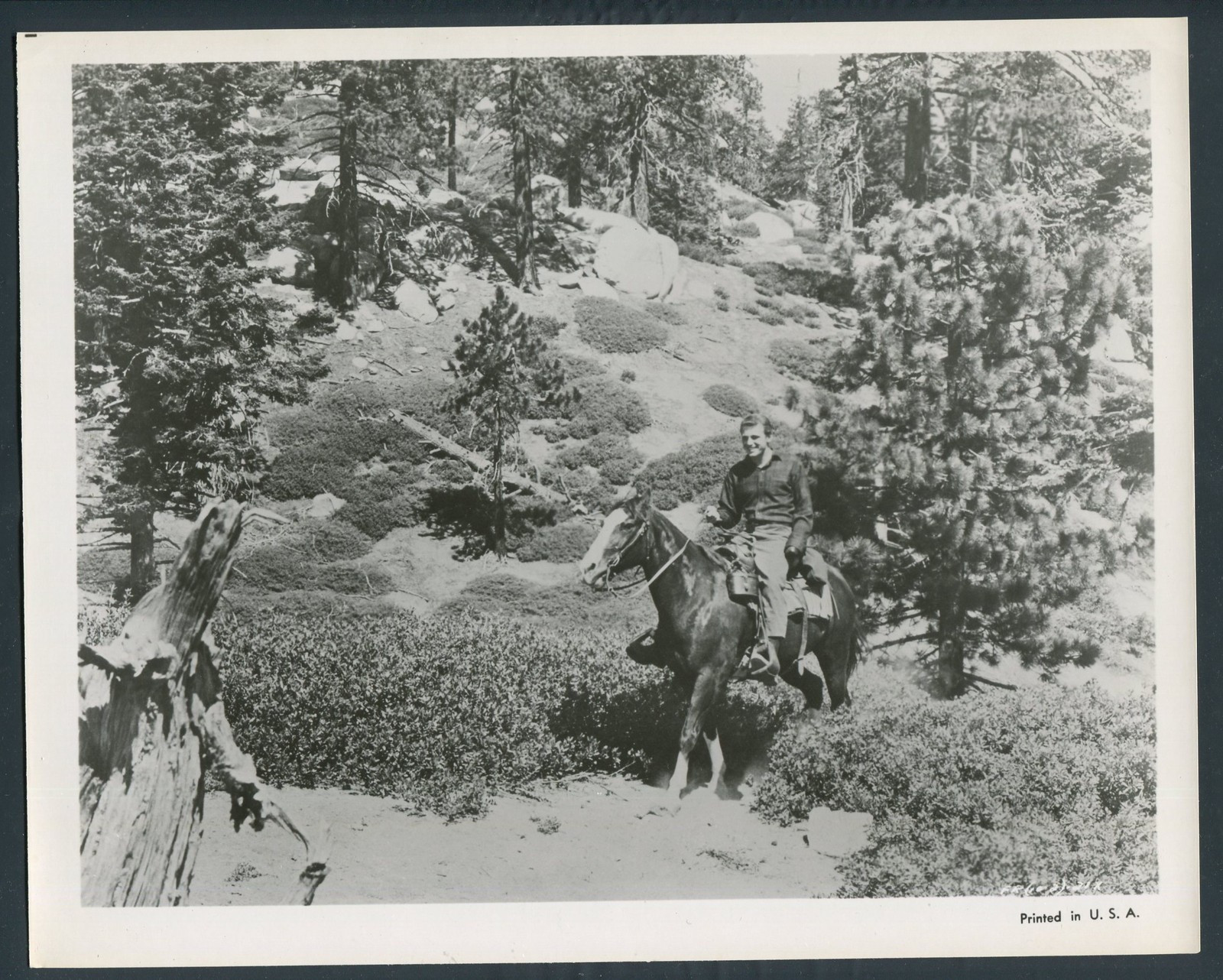 MARTIN WEST in Freckles '60 RIDING HORSE