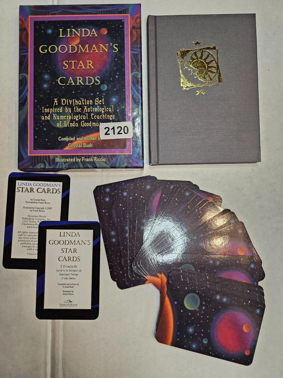 Linda Goodman's Star Cards Oracle Set 2000 Crystal Bush Frank Riccio Complete