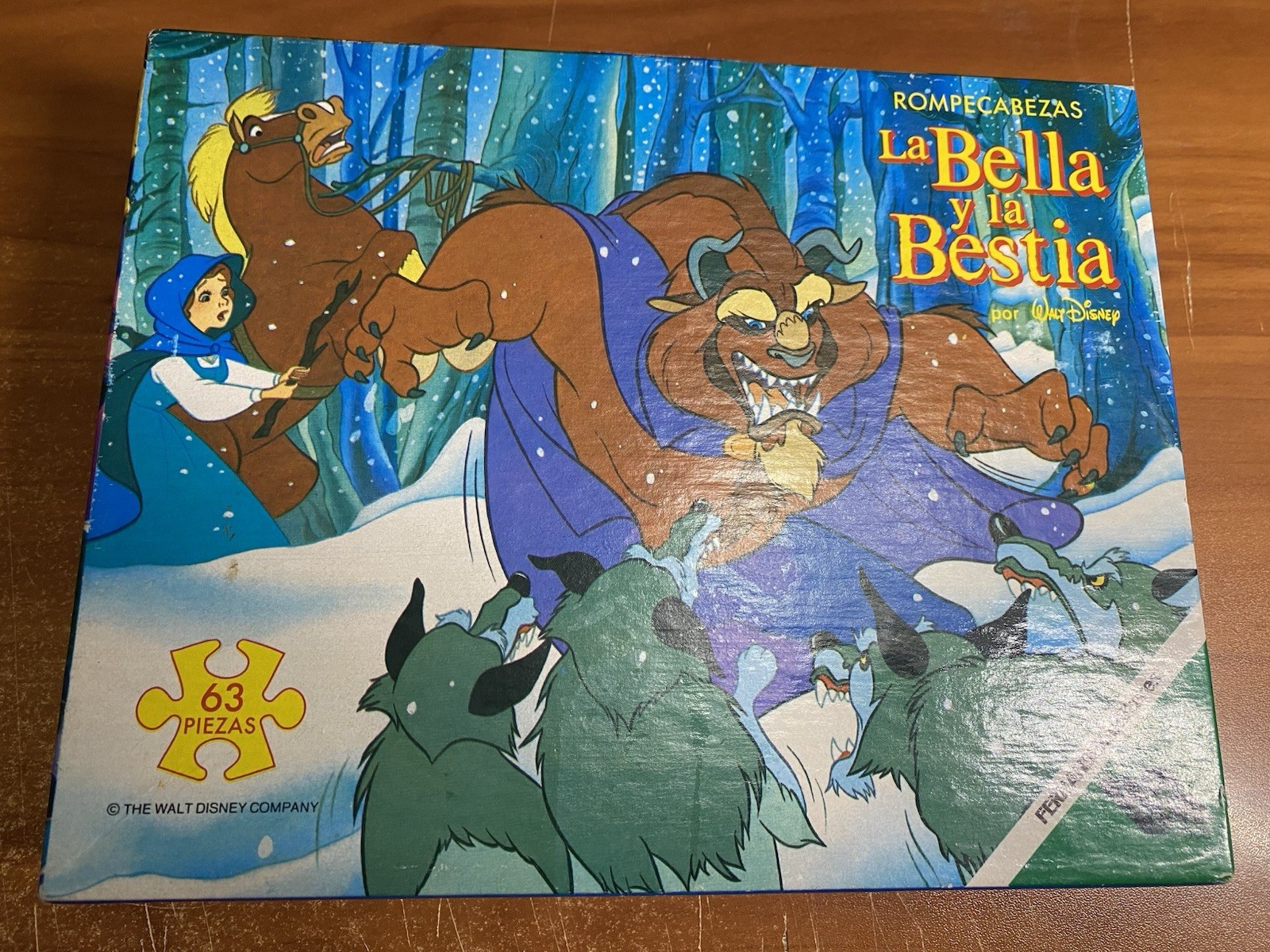 Rompecabezas La Bella Y La Bestia por Walt Disney Beauty & The Beast Puzzle