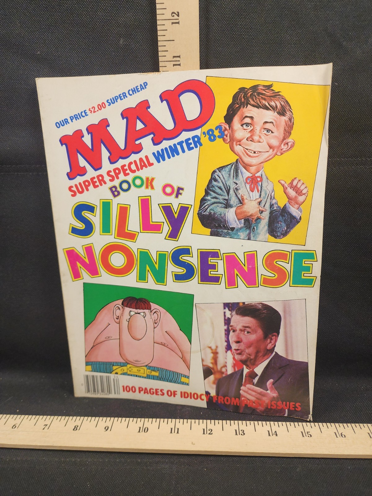 Winter 1983 MAD Super Special Book of Silly Nonsense Used Complete 