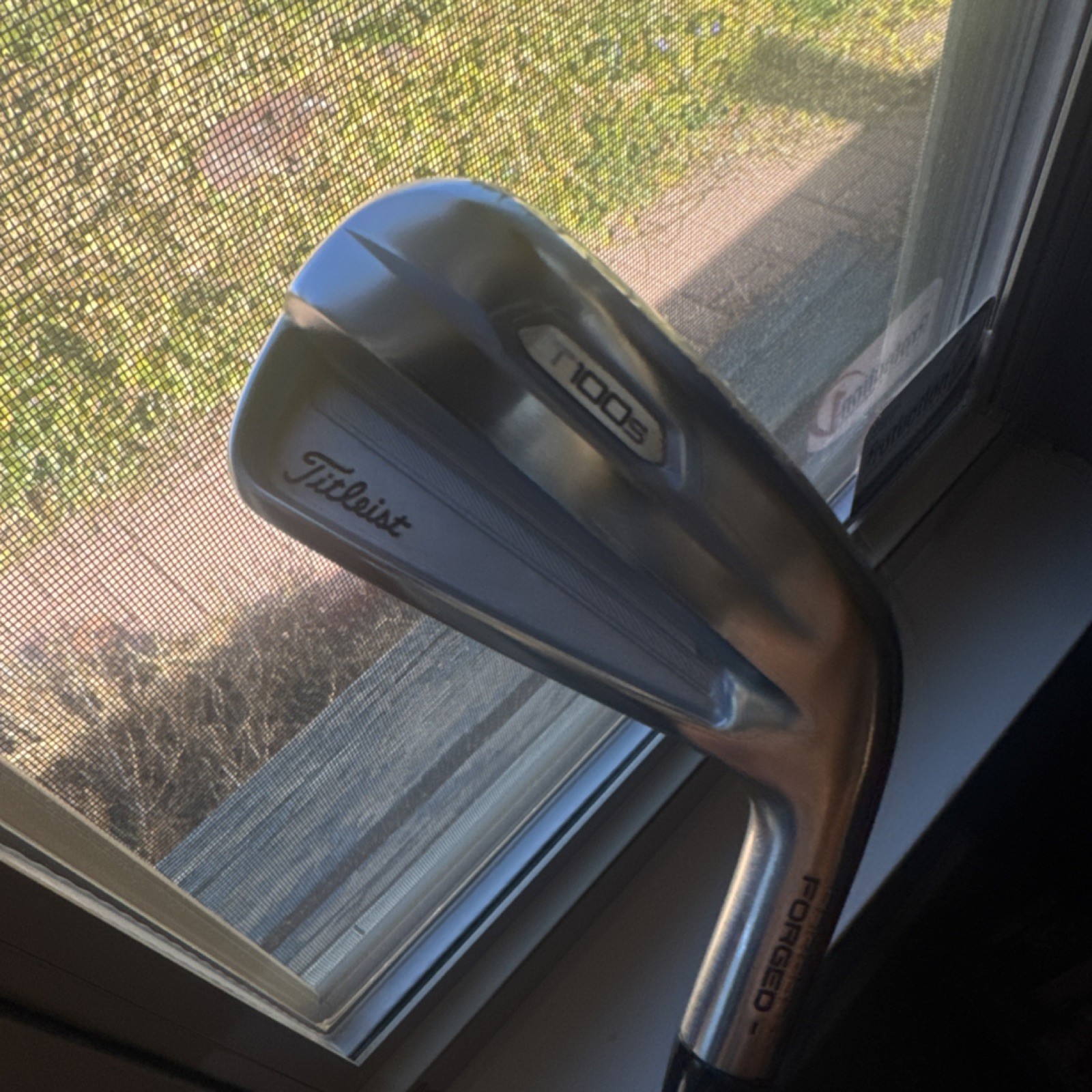 Titleist T100S 4-Iron Golf Club Project X Steel Shaft Winn Dritac  Grip Grey 