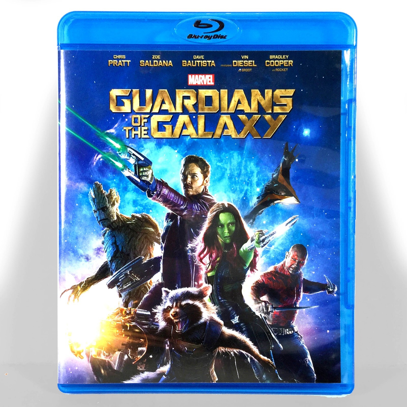 Marvel's Guardians of the Galaxy (Blu-ray, 2014, Widescreen) Like New !