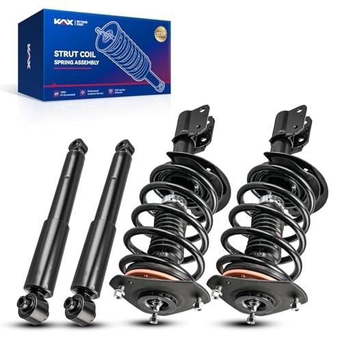 KAX Complete 4 Piece Front and Rear Strut Assembly Kit for 2001-2005 Pontiac