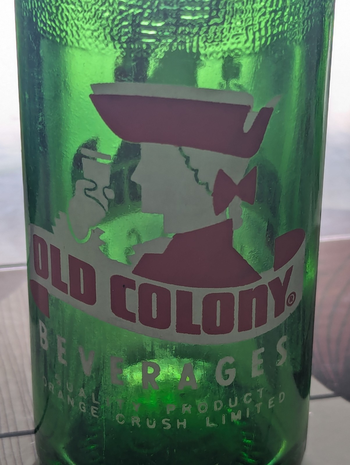 Old Colony Orange Crush Bottle