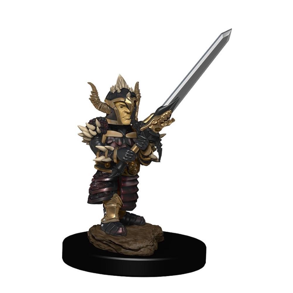 Dungeons & Dragons - Icons of the Realms: Halfling Fighter Male Premium Figure -