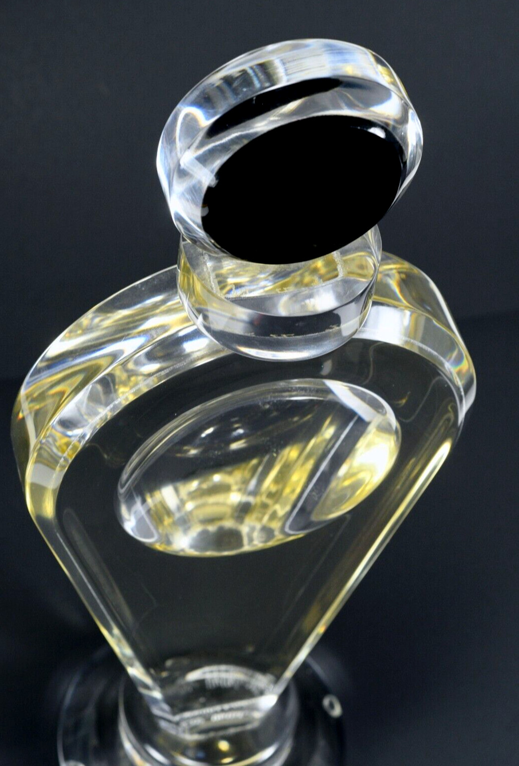 Shlomi Haziza 16" Clear Acrylic Lucite Figural Geometric Sculpture