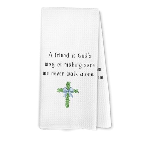 Friends Kitchen Towels, Friendship Appreciation Religious Gifts Hand Friend-1