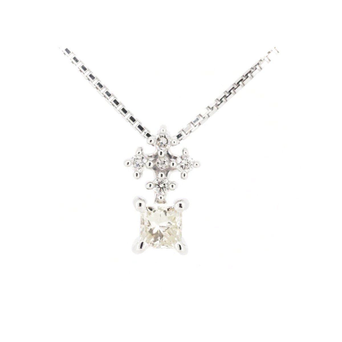 TASAKI Diamond Necklace 0.22ct K18WG (18K White Gold)  Shop