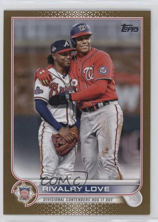 2022 Topps Update Veteran Combos Gold /2022 Juan Soto Ozzie Albies #US310 1l7r