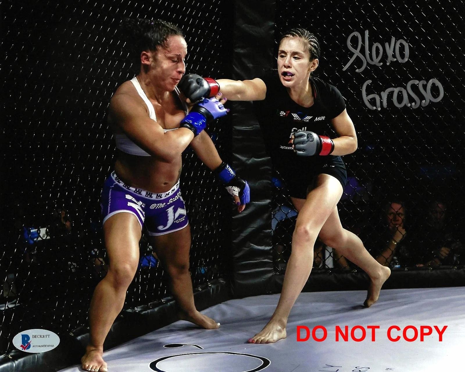 Alexa Grasso UFC CHAMPION Signed Autographed REPRINT 8x10 Photo RP