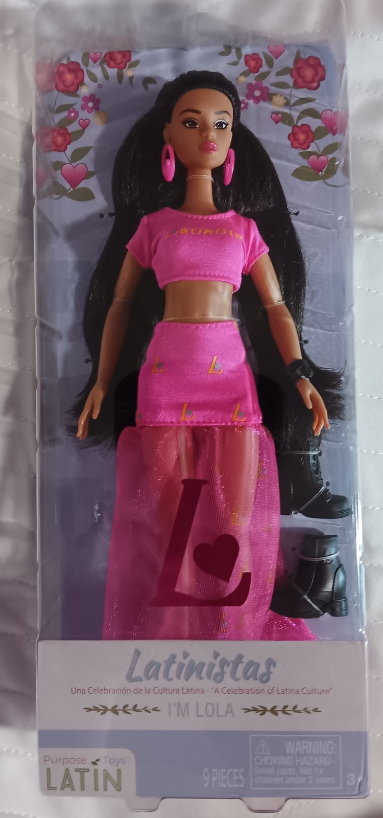 Latinistas Fashion I'M LOLA Doll Pink Outfit NOS New Box Wear