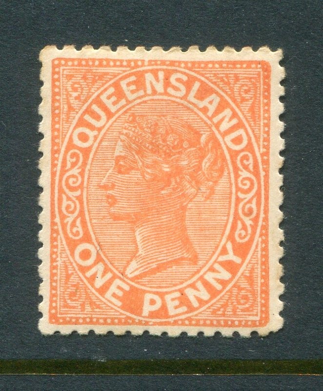 Queensland #90 Victoria 1 P. [Mint Hinged] 