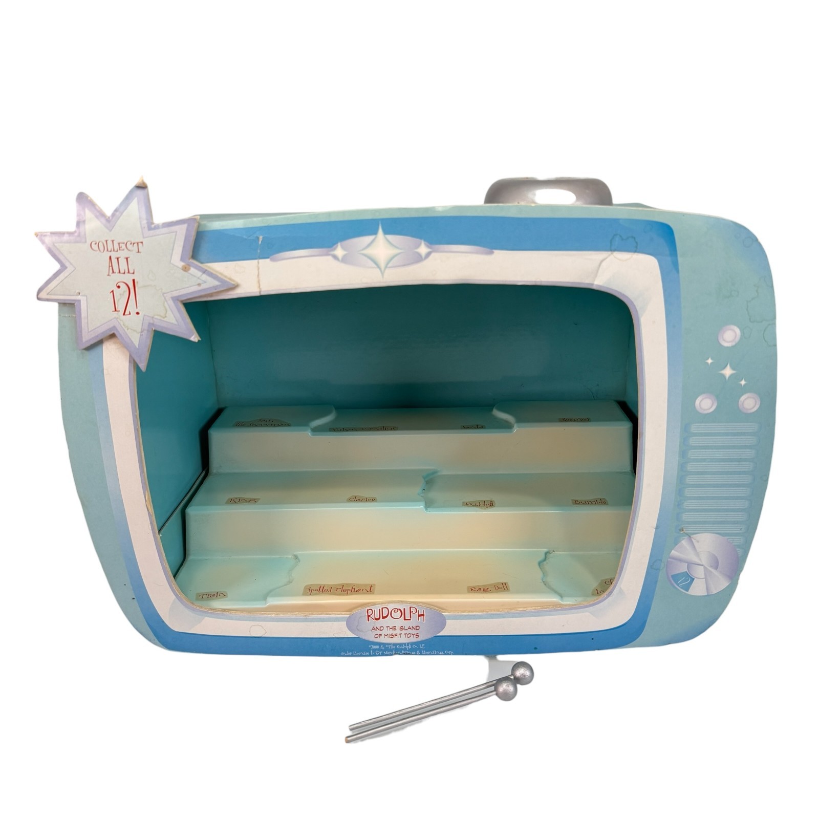 Rudolph the Island of Misfit toys 862703 mini figurine display TV box Enesco