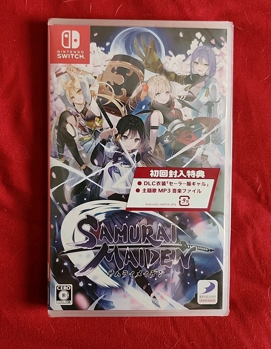 Nintendo Switch SAMURAI MAIDEN Japan w/English US SELLER. ☆BRAND NEW☆REGION FREE