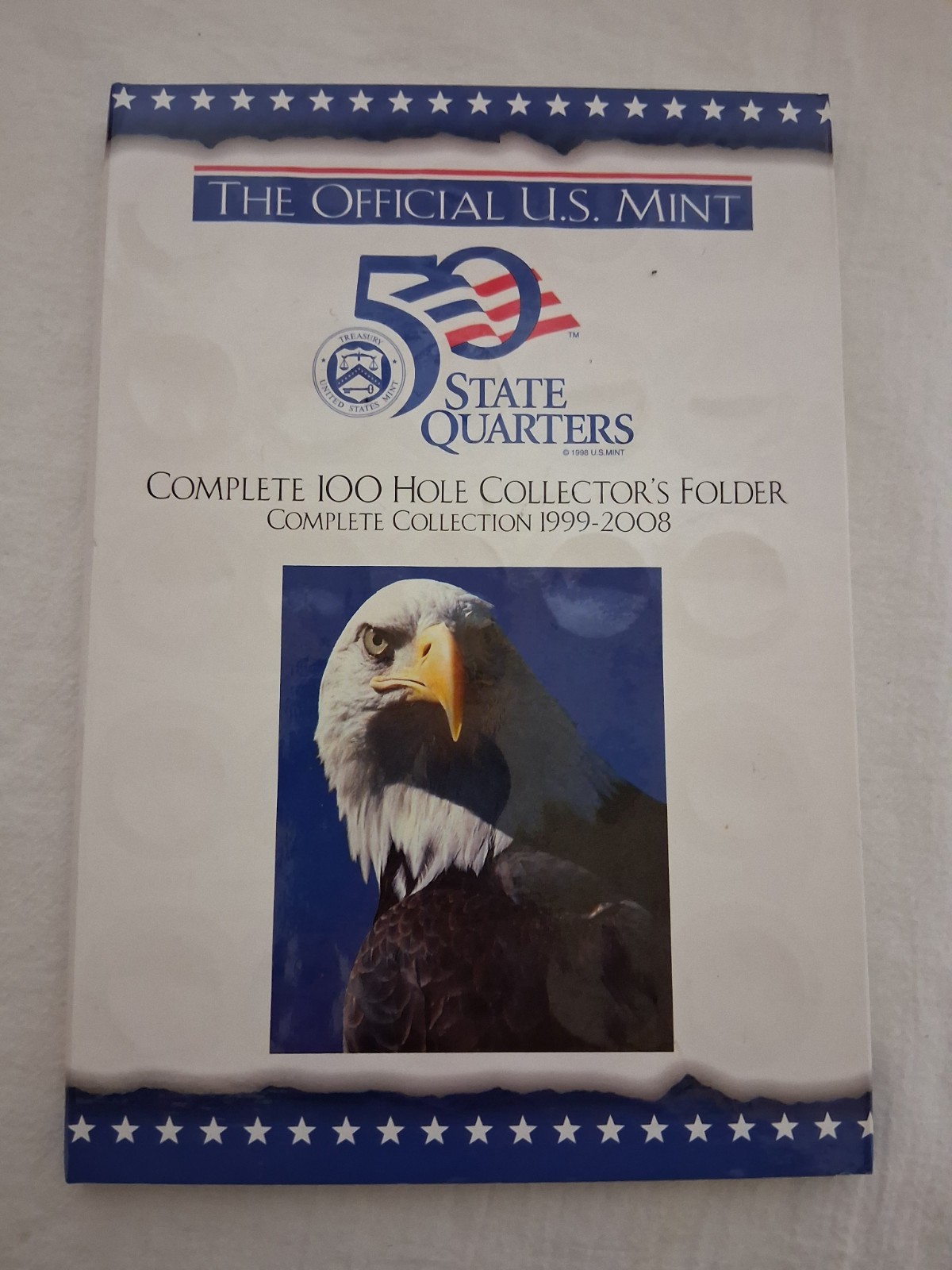 “The Official U.S. Mint” Coin Collectors Folder Coins Not included 1999-2008